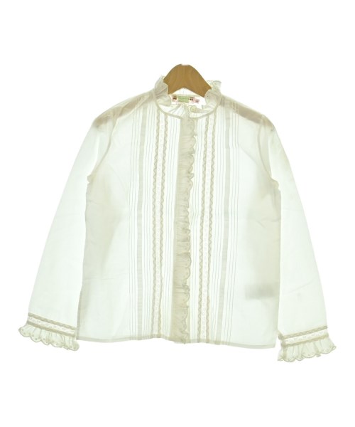 bonpoint(ボンポワン)シャツ 白 サイズ:130(9T-10T)/2200664219895
