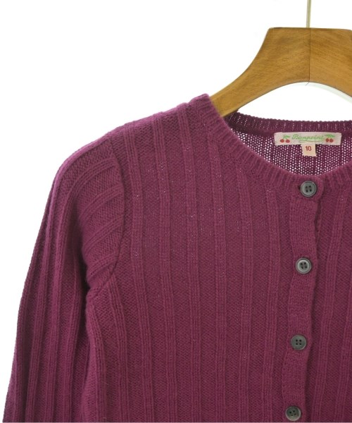 bonpoint（ボンポワン）ニット 紫 サイズ:130(9T-10T) キッズ/2200664219918