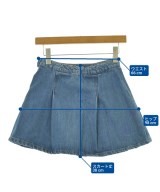 bonpoint（ボンポワン）スカート（その他） 青 サイズ:140(11T-12T) キッズ/2200664219925