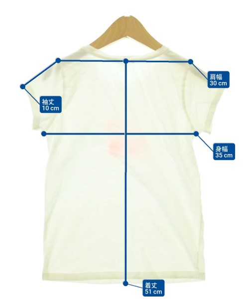 bonpoint（ボンポワン）Tシャツ・カットソー 白 サイズ:130(9T-10T) キッズ/2200664219949