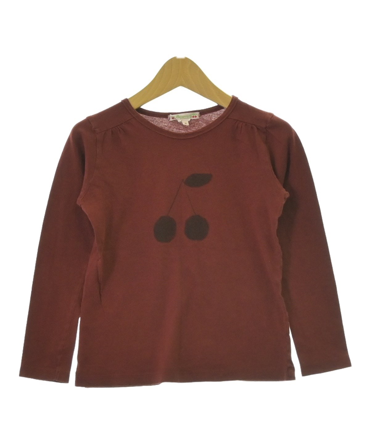 bonpoint カットソーワンピース12A bonpoint（ボンポワン）Tシャツ・カットソー 赤 サイズ:120(7T-8T