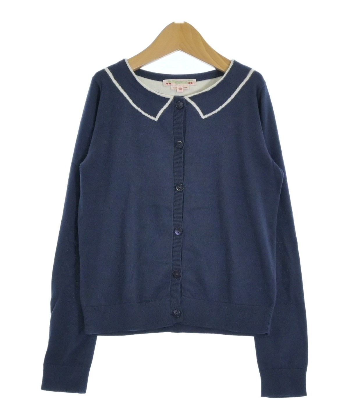 bonpoint（ボンポワン）ニット 紺 サイズ:130(9T-10T) キッズ