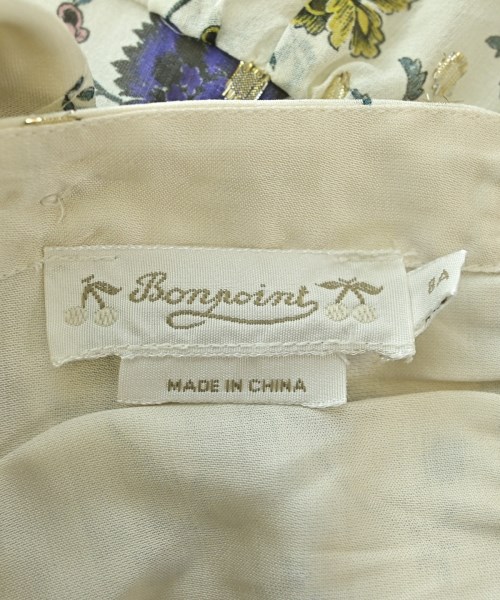 bonpoint（ボンポワン）ワンピース（その他） 白 サイズ:130(9T-10T) キッズ/2200726340246