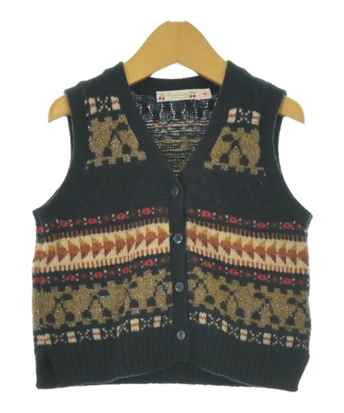 bonpoint(ボンポワン)ニット 紺 サイズ:104(3T-4T)/2200683640021