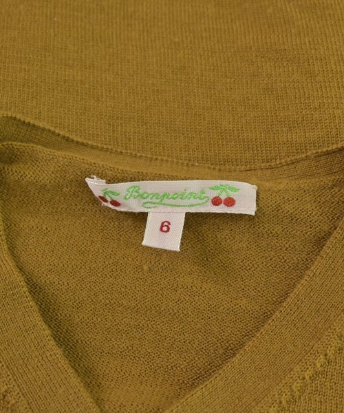 bonpoint（ボンポワン）ニット 茶 サイズ:6(110cm位) キッズ/2200683640038
