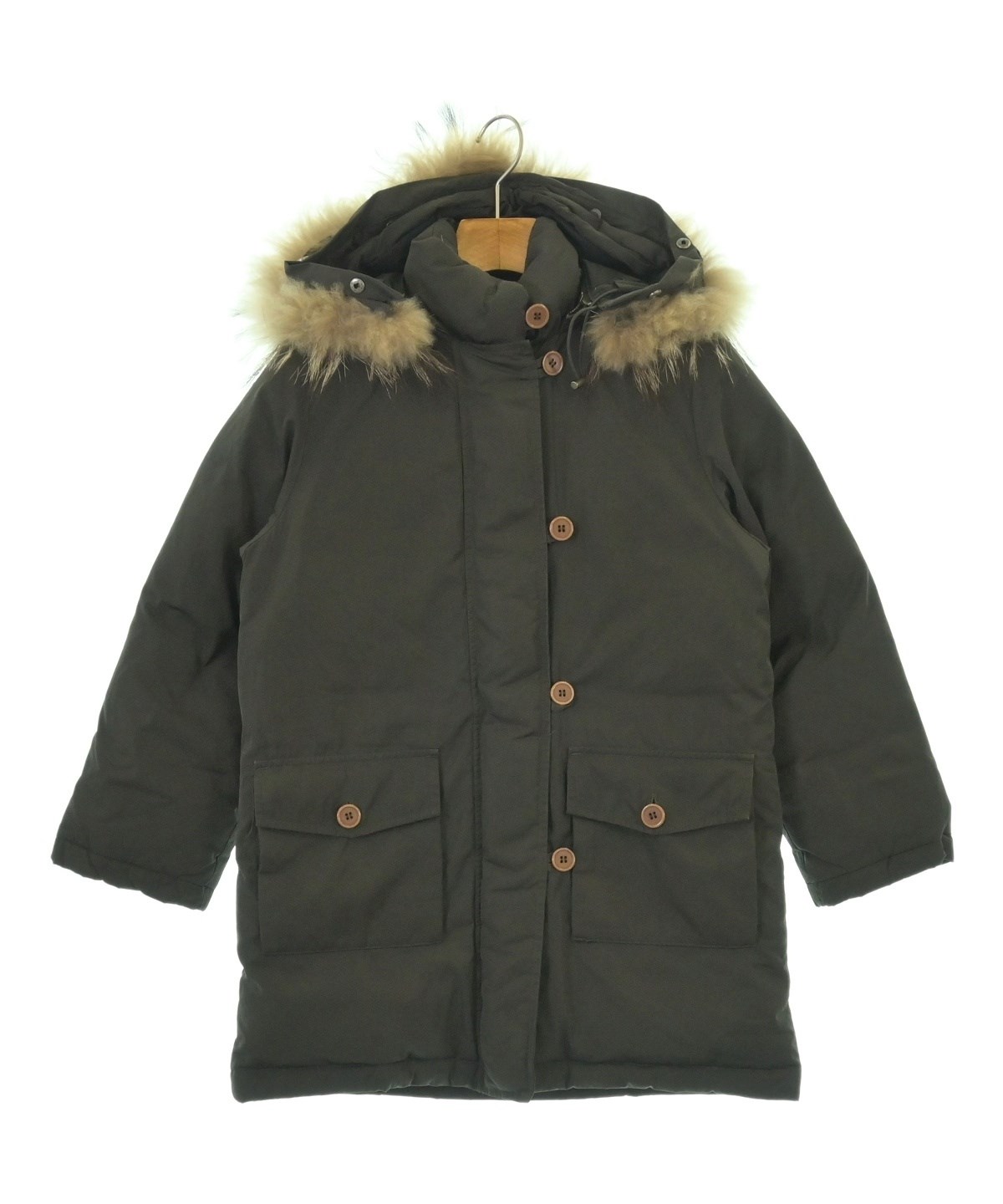 【美品】ボンポワン　ジャンパー　120〜130 10A ジャケット bonpoint（ボンポワン）その他 茶 サイズ:130(9T-10T) キッズ