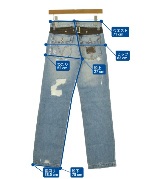 D&G JUNIOR（ディーアンドジージュニア）その他 青 サイズ:S(110cm位) キッズ/2200641181078