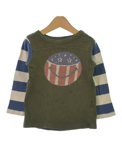 DENIM DUNGAREE(デニムアンドダンガリー)Tシャツ・カットソー カーキ サイズ:100(3T-4T)/2200518738145