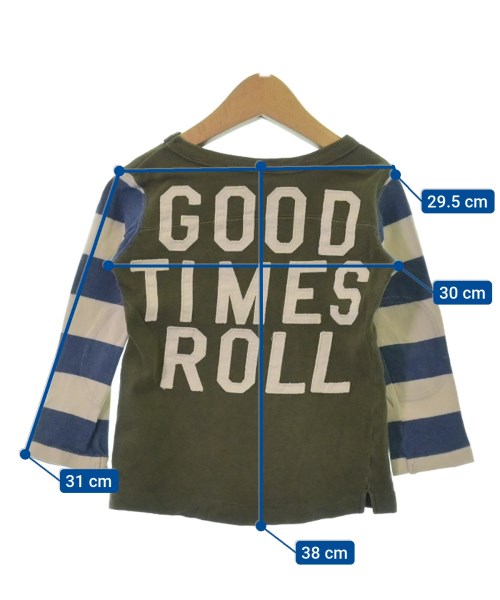 DENIM DUNGAREE（デニムアンドダンガリー）Tシャツ・カットソー カーキ サイズ:100(3T-4T) キッズ/2200518738145