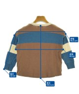 DENIM DUNGAREE（デニムアンドダンガリー）Tシャツ・カットソー 茶 サイズ:110(5T-6T) キッズ/2200621429244