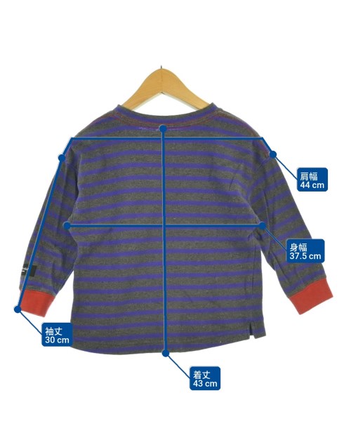 DENIM DUNGAREE（デニムアンドダンガリー）Tシャツ・カットソー グレー サイズ:110cm キッズ/2200621381221