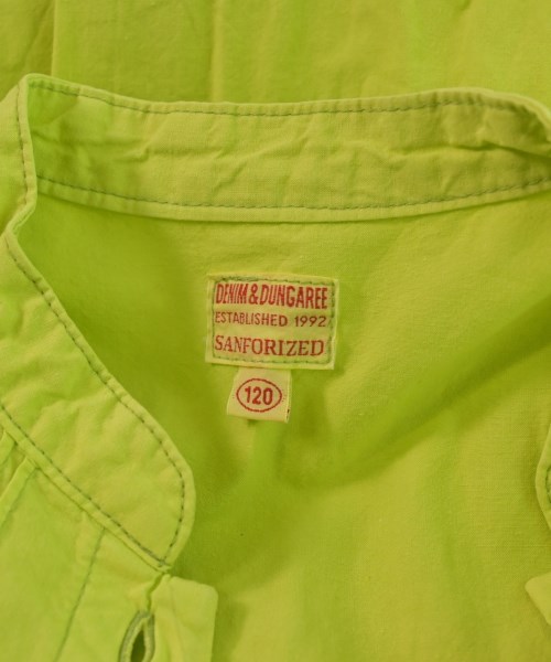 DENIM DUNGAREE（デニムアンドダンガリー）ワンピース（その他） 緑 サイズ:120(7T-8T) キッズ/2200643288133