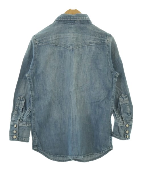 DENIM DUNGAREE（デニムアンドダンガリー）シャツ 青 サイズ:110(5T-6T) キッズ/2200687786381