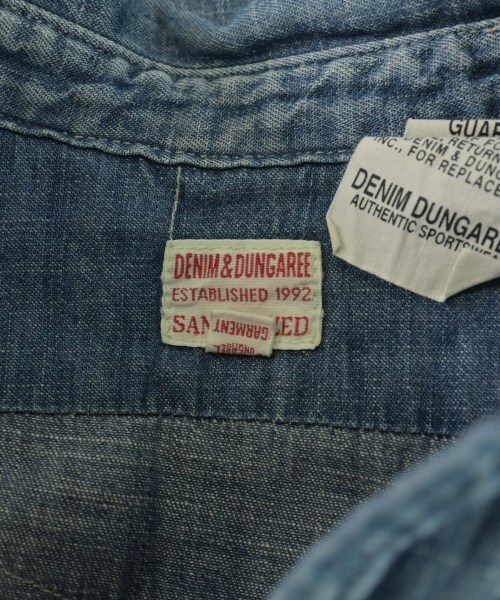 DENIM DUNGAREE（デニムアンドダンガリー）シャツ 青 サイズ:110(5T-6T) キッズ/2200687786381