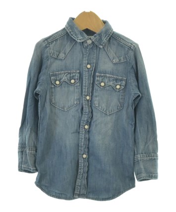 DENIM DUNGAREE（デニムアンドダンガリー）シャツ 青 サイズ:110(5T-6T