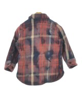 DENIM DUNGAREE（デニムアンドダンガリー）シャツ 赤 サイズ:XXS(80cm位) キッズ/2200687786398