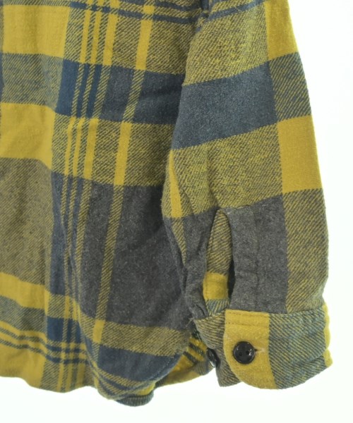 DENIM DUNGAREE（デニムアンドダンガリー）シャツ 黄 サイズ:XS(90cm位) キッズ/2200687786404