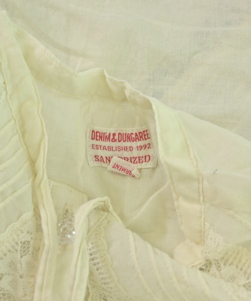 DENIM DUNGAREE（デニムアンドダンガリー）シャツ 白 サイズ:100(3T-4T) キッズ/2200687786411