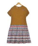 DENIM DUNGAREE（デニムアンドダンガリー）ワンピース（その他） 茶 サイズ:120(7T-8T) キッズ/2200698803121