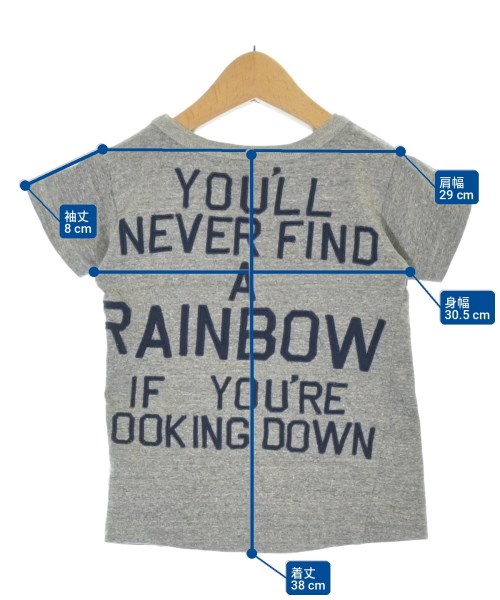DENIM DUNGAREE（デニムアンドダンガリー）Tシャツ・カットソー グレー サイズ:110(5T-6T) キッズ/2200698803190