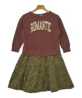 DENIM DUNGAREE（デニムアンドダンガリー）ワンピース（その他） 赤 サイズ:120(7T-8T) キッズ/2200658543135