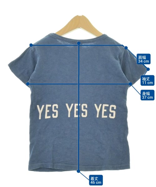 DENIM DUNGAREE（デニムアンドダンガリー）Tシャツ・カットソー 青 サイズ:130(9T-10T) キッズ/2200715885178