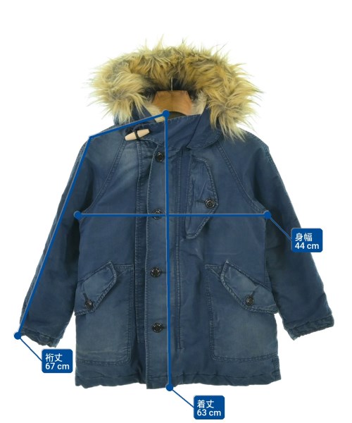 DENIM DUNGAREE（デニムアンドダンガリー）その他 青 サイズ:130(9T-10T) キッズ/2200688674021