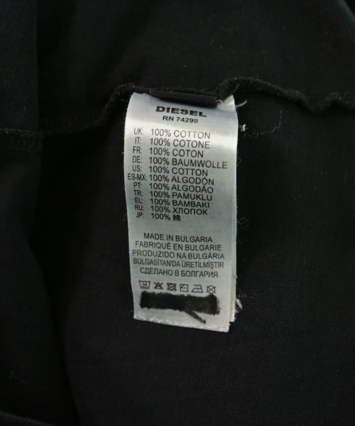 DIESEL KIDS（ディーゼルキッズ）Tシャツ・カットソー 黒 サイズ:8 キッズ/2200640715793