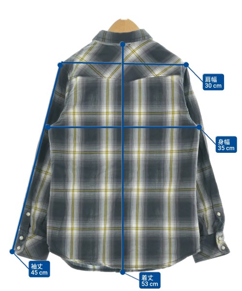 DIESEL KIDS（ディーゼルキッズ）シャツ グレー サイズ:120(7T-8T) キッズ/2200627895036