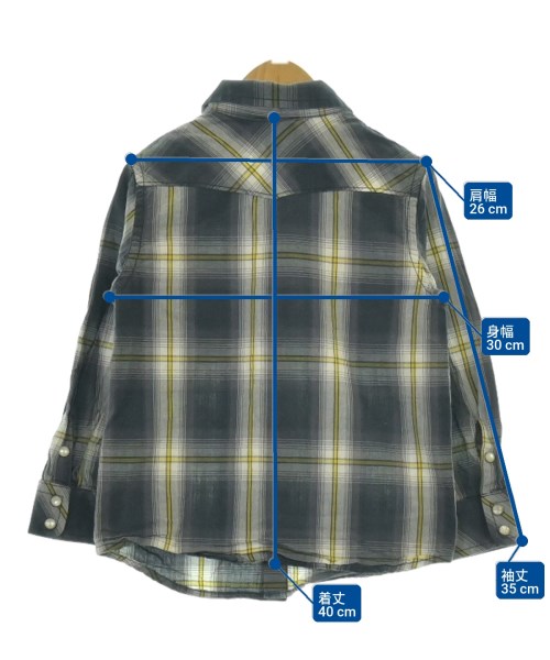 DIESEL KIDS（ディーゼルキッズ）シャツ グレー サイズ:4(100cm位) キッズ/2200608493077