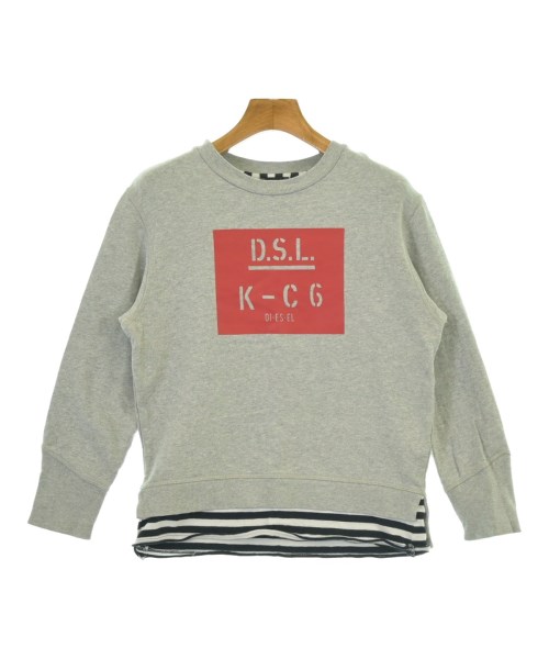 DIESEL KIDS(ディーゼルキッズ)Tシャツ・カットソー グレー サイズ:9(130cm位)/2200672559396