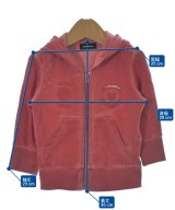 DIESEL KIDS（ディーゼルキッズ）パーカー 赤 サイズ:80(12M) キッズ/2200698612037