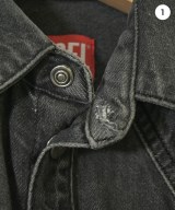 DIESEL KIDS（ディーゼルキッズ）シャツ グレー サイズ:130(9T-10T) キッズ/2200704312050