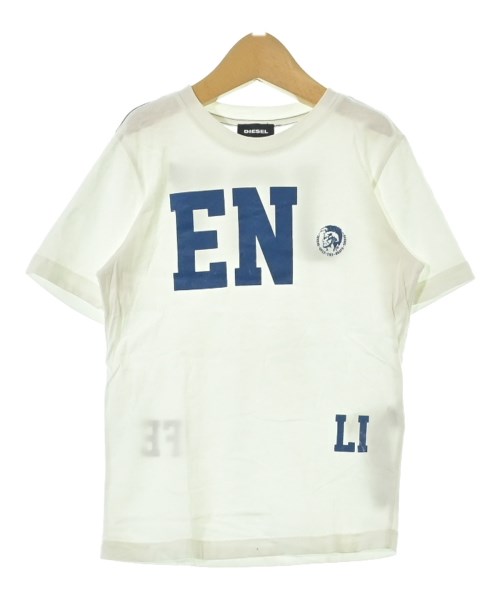 DIESEL KIDS(ディーゼルキッズ)Tシャツ・カットソー 白 サイズ:8(120cm位)/2200686778189