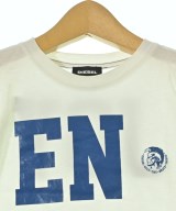 DIESEL KIDS（ディーゼルキッズ）Tシャツ・カットソー 白 サイズ:8(120cm位) キッズ/2200686778189