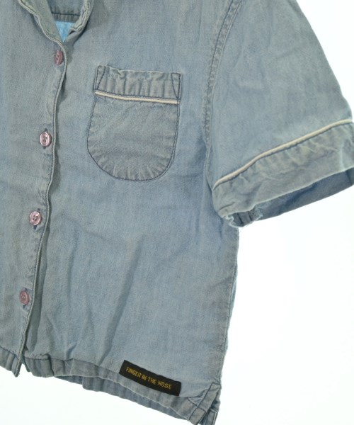 finger in the nose（フィンガーインザノーズ）シャツ 青 サイズ:M(120cm位) キッズ/2200631684039