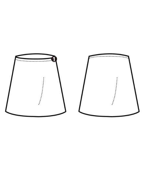 green label relaxing（グリーンレーベルリラクシング）スカート（その他） 白 サイズ:115(7T-8T) キッズ/2200634165092