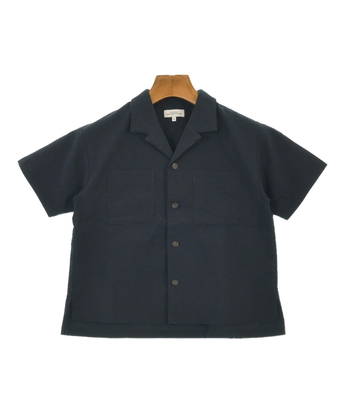 グリーンレーベルリラクシング スーツ　シャツ　ネイビー　クリーニング済 120 green label relaxing グリーンレーベルリラクシング サマー