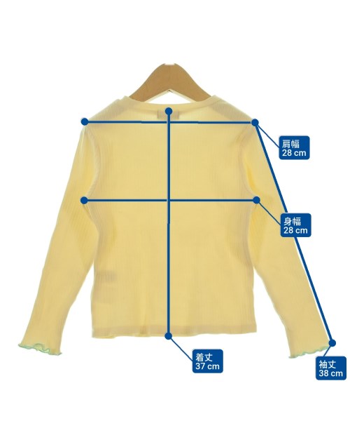 green label relaxing（グリーンレーベルリラクシング）Tシャツ・カットソー 白 サイズ:XS(24M位) キッズ/2200615260105