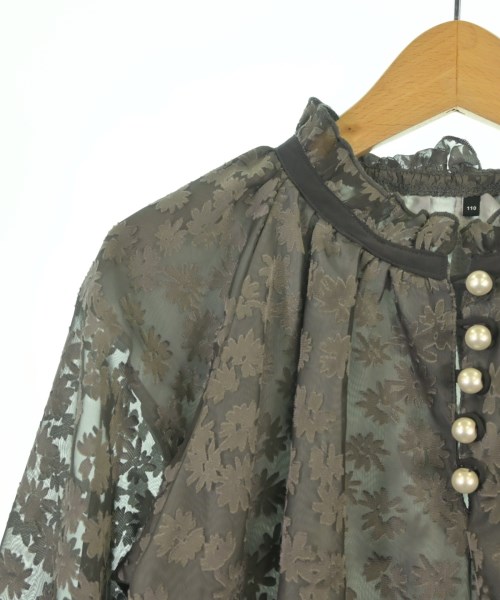 green label relaxing（グリーンレーベルリラクシング）ワンピース（その他） グレー サイズ:110(5T-6T) キッズ/2200619567019