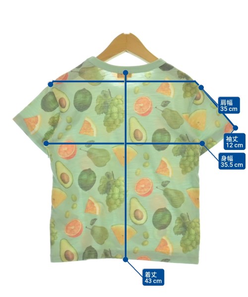 green label relaxing（グリーンレーベルリラクシング）Tシャツ・カットソー 緑 サイズ:125(9T-10T) キッズ/2200613506014