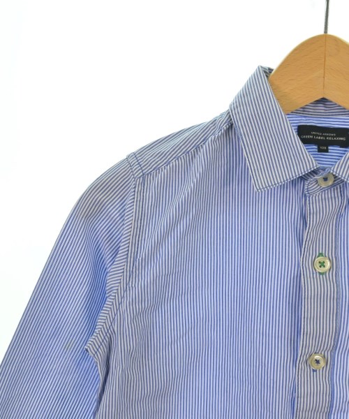 green label relaxing（グリーンレーベルリラクシング）シャツ 青 サイズ:120(7T-8T) キッズ/2200618835027