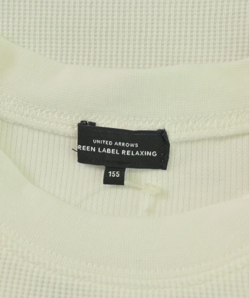green label relaxing（グリーンレーベルリラクシング）Tシャツ・カットソー 白 サイズ:155(15T-16T) キッズ/2200697951113