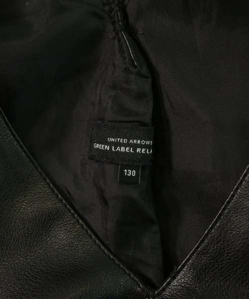 green label relaxing（グリーンレーベルリラクシング）ワンピース（その他） 黒 サイズ:130(9T-10T) キッズ/2200649180219