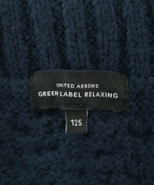 green label relaxing（グリーンレーベルリラクシング）ワンピース（その他） 紺 サイズ:125(9T-10T) キッズ/2200650414143