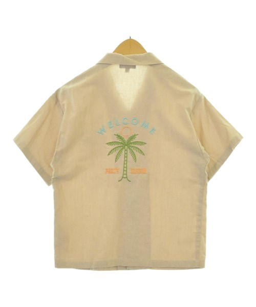 green label relaxing（グリーンレーベルリラクシング）シャツ ベージュ サイズ:S(100cm位) キッズ/2200645686111