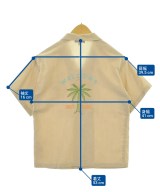 green label relaxing（グリーンレーベルリラクシング）シャツ ベージュ サイズ:S(100cm位) キッズ/2200645686111