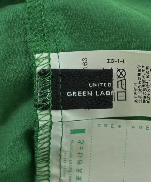 green label relaxing（グリーンレーベルリラクシング）シャツ 緑 サイズ:120(7T-8T) キッズ/2200667872011