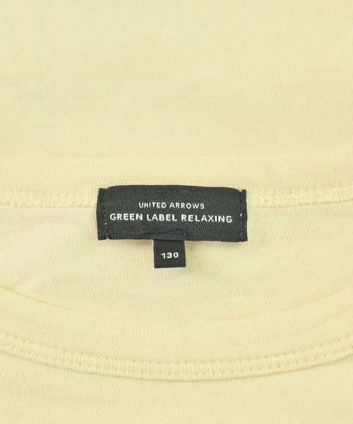 green label relaxing（グリーンレーベルリラクシング）Tシャツ・カットソー 黄 サイズ:130(9T-10T) キッズ/2200715885154