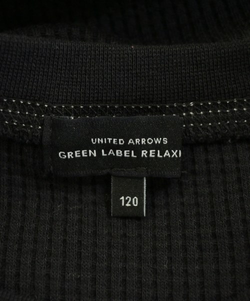 green label relaxing（グリーンレーベルリラクシング）Tシャツ・カットソー 黒 サイズ:120(7T-8T) キッズ/2200717757060